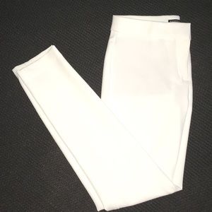 SOLDWhite Express skinny slacks